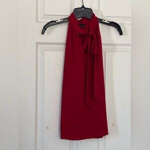 Ann Taylor Vibrant Red Top